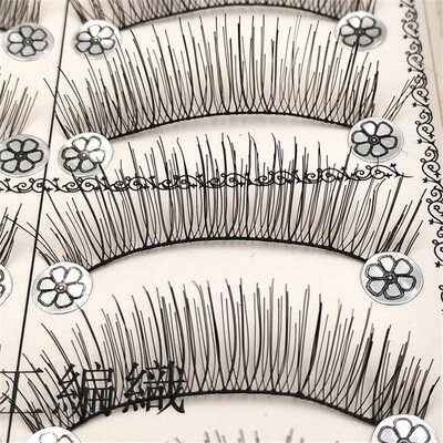 

〖Follure〗Handmade Natural Fashion Long False Eyelashes For Makeup 10 Pairs