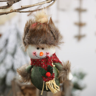 

〖Follure〗Christmas Product Doll Pendant Cartoon Old Man Puppet Scene Dress Up Ornaments