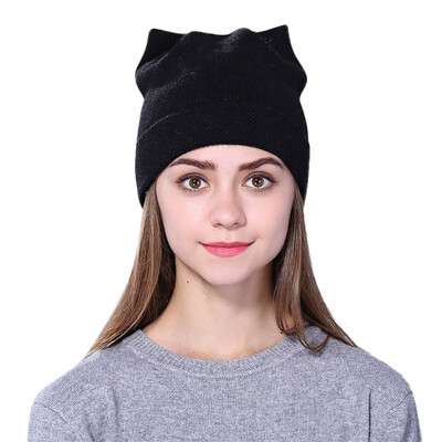 

Tailored Men Women Baggy Warm Crochet Winter Wool Knit Ski Beanie Skull Slouchy Caps Hat