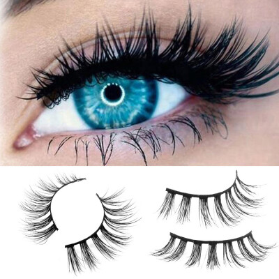 

〖Follure〗Mink 3D Real Natural Thick False Fake Eyelashes Eye Lashes Makeup Extension AB