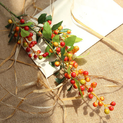 

Lifelike Foam Berry Branch Artificial Flower For Home Wedding Party Decor