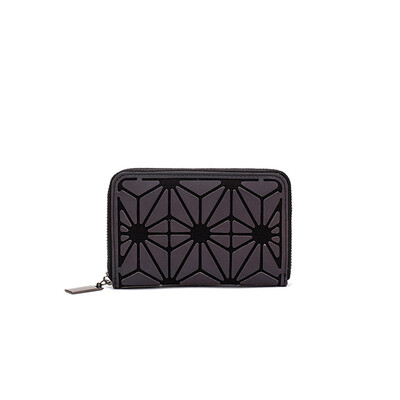 

LOVEVOOK women wallets purses for ladies longshort card horder female clutch Money Clip Zipper geometric bag Luminous color