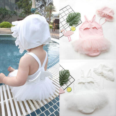 

Cute Baby Girls Wing Romper Jumpsuit Lace Tutu Princess Dress Outfits Clothes