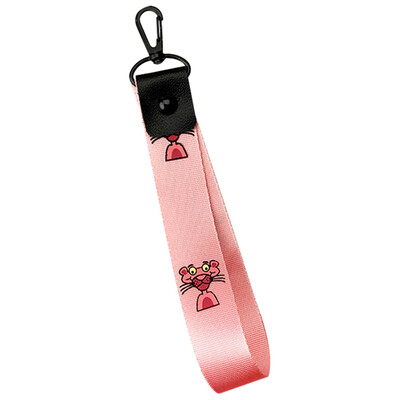 

1Pc Mobile Phone Strap Striped Lanyard Rope Id Badge Holder Key Rope Universal Neck & Wrist Ropes Accessory
