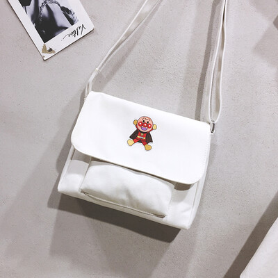

Korean Uzzang hundred canvas bag female postman bag