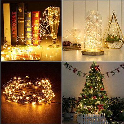 

Siaonvr Outdoor 10M 100 LED Solar Wire String Fairy Xmas Garden Light Color Lamp