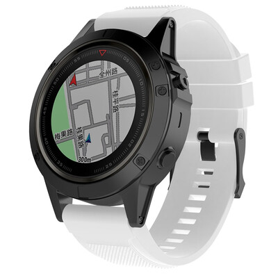 

ECSEM Soft Silicone Watch Bands 26mm Replacement for Fenix 6XFenix 6X ProFenix 5XFenix 5X PlusFenix 3Fenix 3HR Smartwatches