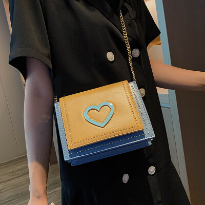 

2019 popular womens bag new love wild fashion small bag summer small fresh ins foreign air shoulder Messenger bag