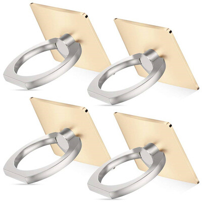

4 PCS Cell Phone Ring Holder Stand Metal