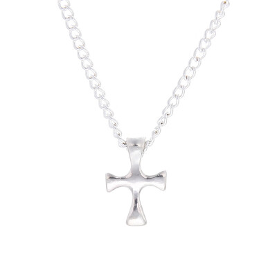 

Fashion Jewelry New Arrived Golden Wish Cross Alloy Pendant Necklace For Women Gift