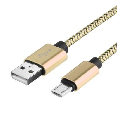 

2m Micro USB to USB 20 Fast Charging Braided Data Cable for Android Phones