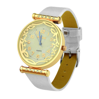 

〖Follure〗Trend Personality Watch Leather Strap Quartz Casual Couple Watch
