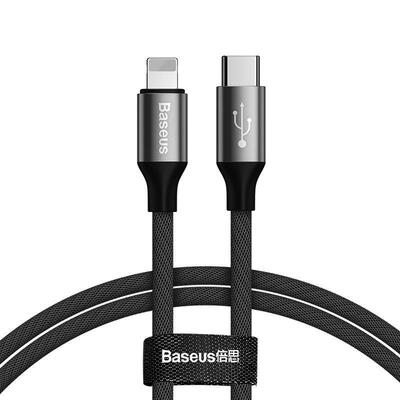 

2-in-1 Charge Cord 2A Type C Lightning Charging Cable For Huawei IPHONE-1m