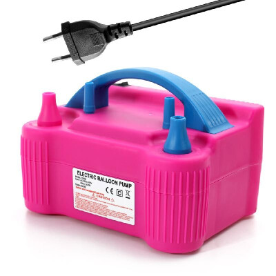 

110V Electric High Power Two Nozzle Air Blower Balloon Inflator Pump Fast Portable Inflatable Tool