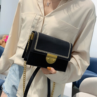 

Advanced sense network red small bag female bag 2019 new fashion chain bag Xie Tian small fresh wild gas Messenger bag