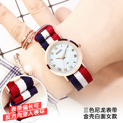 

Womens watch waterproof fashion 2019 new trend student leisure couple watch Korean version of simple atmospheric womens watch