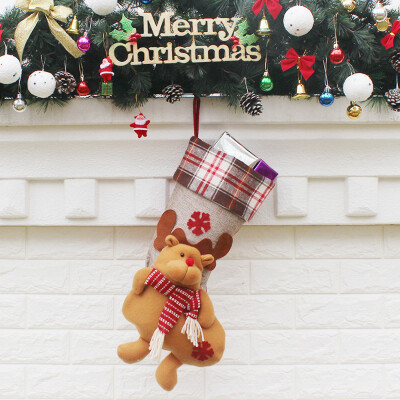 

〖Follure〗Wr Newly Design Pocket Elderly Pockets Snowman Christmas Stocking Christmas Gift