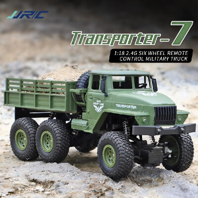 

JJRC Q68 24GHz 6WD 118 RC Off-road Military Truck RC Toy Birthday Gift for Boy
