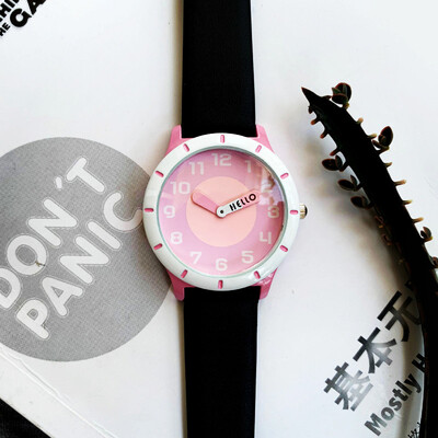 

Enmex Creative Design Colorful Geometric Patterns Colorful Fresh Girl Watch