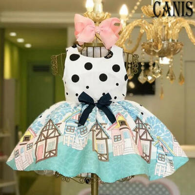 

US New Fashion Kid Baby Girl Dresses Princess Pageant Party Tutu Dress Sundress