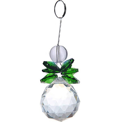 

Gobestart Suncatcher 30mm Crystal Ball Window Hanging Decoration Pink Ornament Rainbow