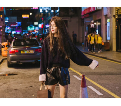 

Korean version of sweater girl in autumn&winter 2018