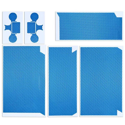 

Original Citywolf Carbon Fiber Skin Sticker Cover Protector Blue for PS4 & Game Controller