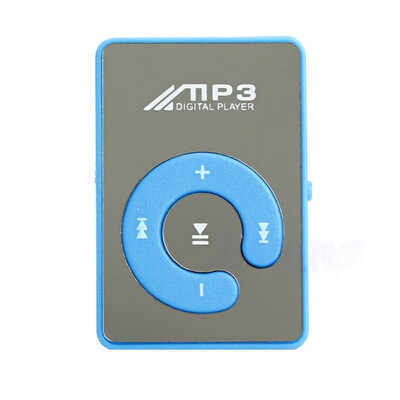 

MP3 player Media Player Support 16GB externa Micro SD for MP3WMA Compact&stylish with Shiny Mini Clip LCD Screen New