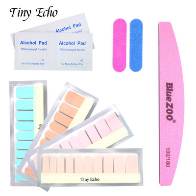 

Gobestart Novelty Nail Polish Sticker Film Anti-Overflow Case Tool 20 Stickers Nart Set