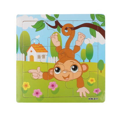 

Siaonvr Wooden Monkey Jigsaw Toys For Kids Education And Learning Puzzles Toys