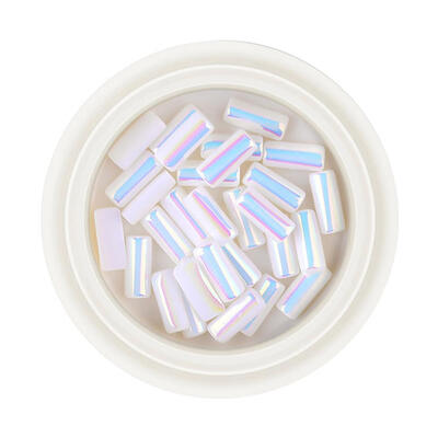

Glitter Nail Rhinestone AB Flat Back 3D Pearl DIY Nail Art Jewelry Decor