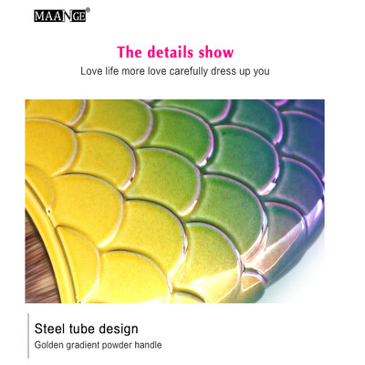

〖Follure〗Fish Scale Makeup Brush Fishtail Bottom Brush Powder Blush Makeup Cosmetic Brush