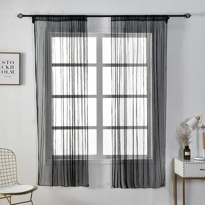 

1x15m Blackout Window Curtains Tulle Blinds Sheer for Living Room Bedroom