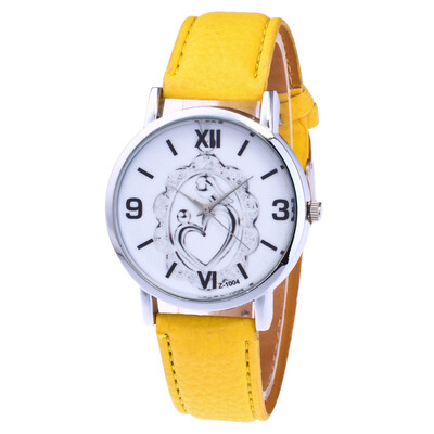 

Fashion Cute water flower Animal Watch Women Girl Leather Strap Analog Quartz Watch For Women relojes de mujer Montres Femme &Ff