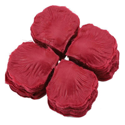 

1000pcs Silk Flower Petals Simulation Roseleaf For Wedding Party Table Romantic Decoration Silk Flower Petals Simulation
