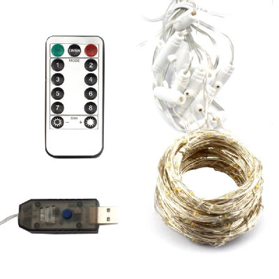 

Window Curtain Lights 300 LED String Lights 8 Lighting Mode Remote Control for Wedding Birthday Party Warm White