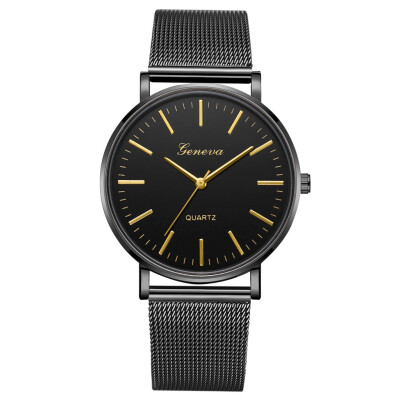 

〖Follure〗Fashion Casual Unobtrusive Simple Single Business Net With Strap Mens Watch