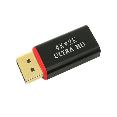 

4Kx2K Displayport Male to Female Adapter Large DP to HD Adapter Converter HD Display Port