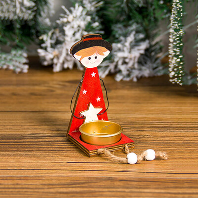

Siaonvr Christmas Decorations Painted Metal Candle Holder Small Ornaments Home Decor