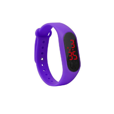

Fashionable Stylish Couple Watch His-and-hers Watches Digital LED Sport Watch Wristwatch with PU Strap Band for Men Women Children