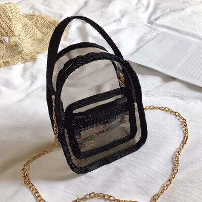 

Tailored Womens Fashion Transparent Messenger Bag Childrens Transparent Handbag Compact