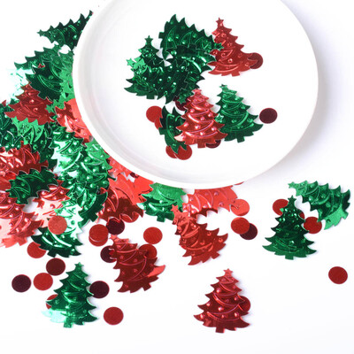 

〖Follure〗Christmas Table Confetti Sprinkles Wedding Sequins Glitter No Hole Embellishment