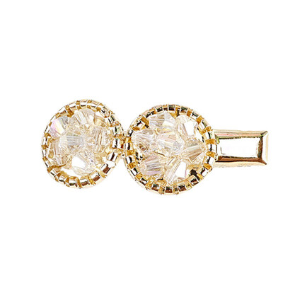 

Temperament Side Hair Clip Five-pointed Star Round Clips Bangs Clip Broken Sweet Wild Hairpin Hair Styling Accessories