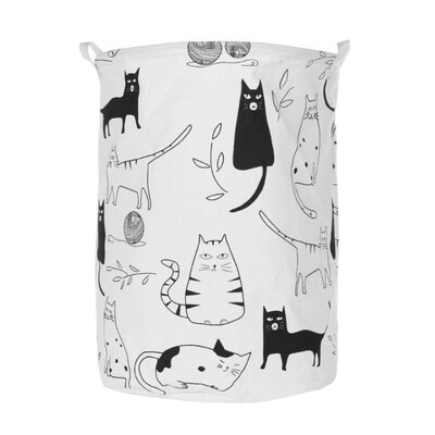 

Folding Laundry Baskets Clothes Sundries Organizer Hamper Storage Container