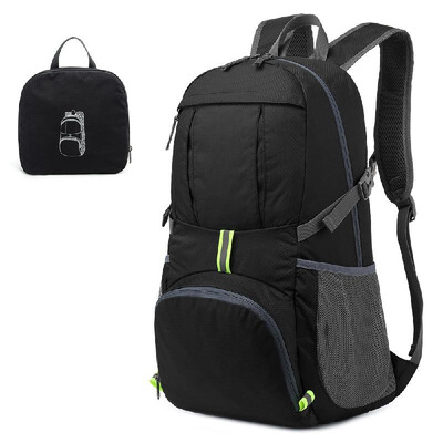 

35L Lightweight Folding Backpack Water Repellent Bag Pack for Camping Climbing Hiking Traveling Schooling