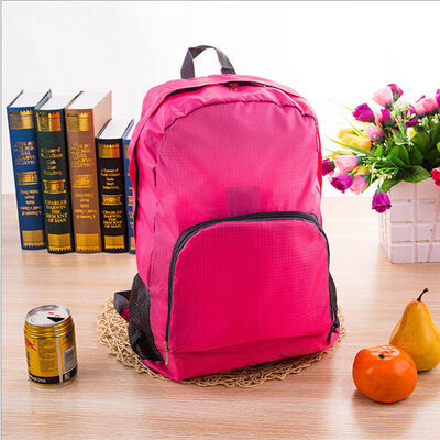 

2019 New Style Fashion Hot Backpack Hiking Rucksack Men Women Unisex Schoolbags Solid Zipper Bag Foldable
