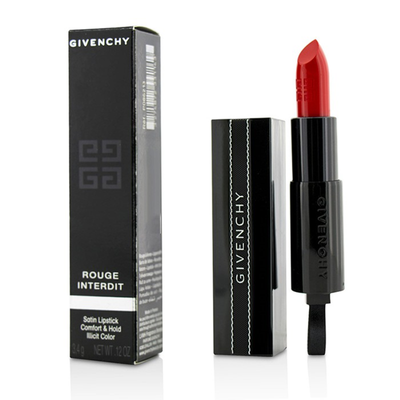

GIVENCHY - Rouge Interdit Satin Lipstick - 13 Rouge Interdit 34g012oz