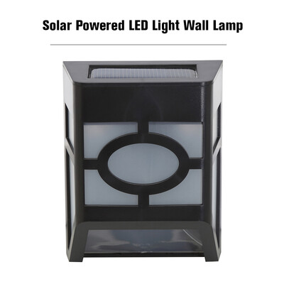 

Solar Powered LED Light Wall Lamp 2 LEDs Solar Energy Light Sensor Wall Night Lights Energy Saving Outdoor Waterproof for Home G