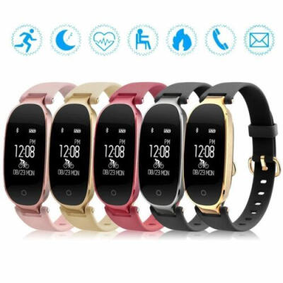 

Women Fitness Activity Tracker Smart Watch For iOS Waterproof Wristband Luxury