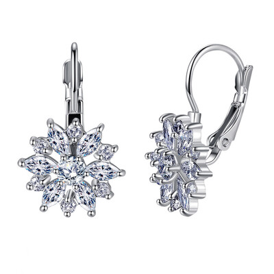 

Accessory Statement Stud Women Rose Brinco Bijouterie Bijoux Love 2019 Flower Clip Trendy Wedding Ear Earrings Gold
